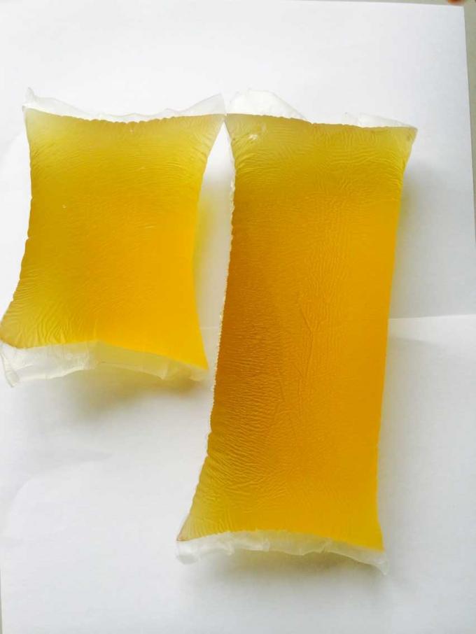 JAOURの薄黄色および柔らかく強い鋲が付いている急使の小包袋のための熱い溶解の接着剤の接着剤 0