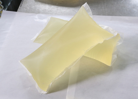 透明な熱溶性粘着剤 低温で熱紙ラベルのための圧力敏感粘着剤